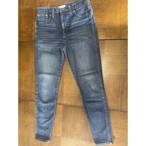 Madewell Jeans Women Size 29 10” High Riser Skinny Skinny Stretch
